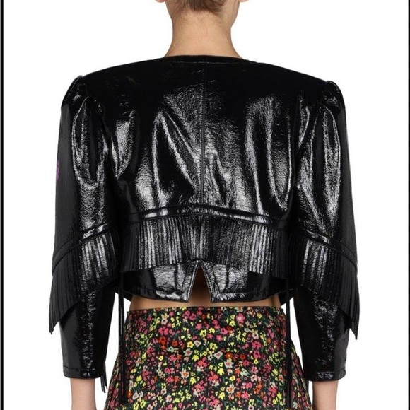 Philosophy Di Lotenzo Serafini Cropped Jacket Size 6 - Picture 8 of 8